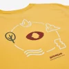 T-Shirt In Cotone Biologico Vestibilita Regolare | Giallo Primario 5 Elementi
