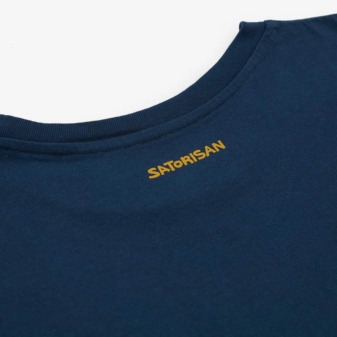 T-Shirt In Cotone Biologico Vestibilita Regolare | Inchiostro Blu Vita Quotidiana