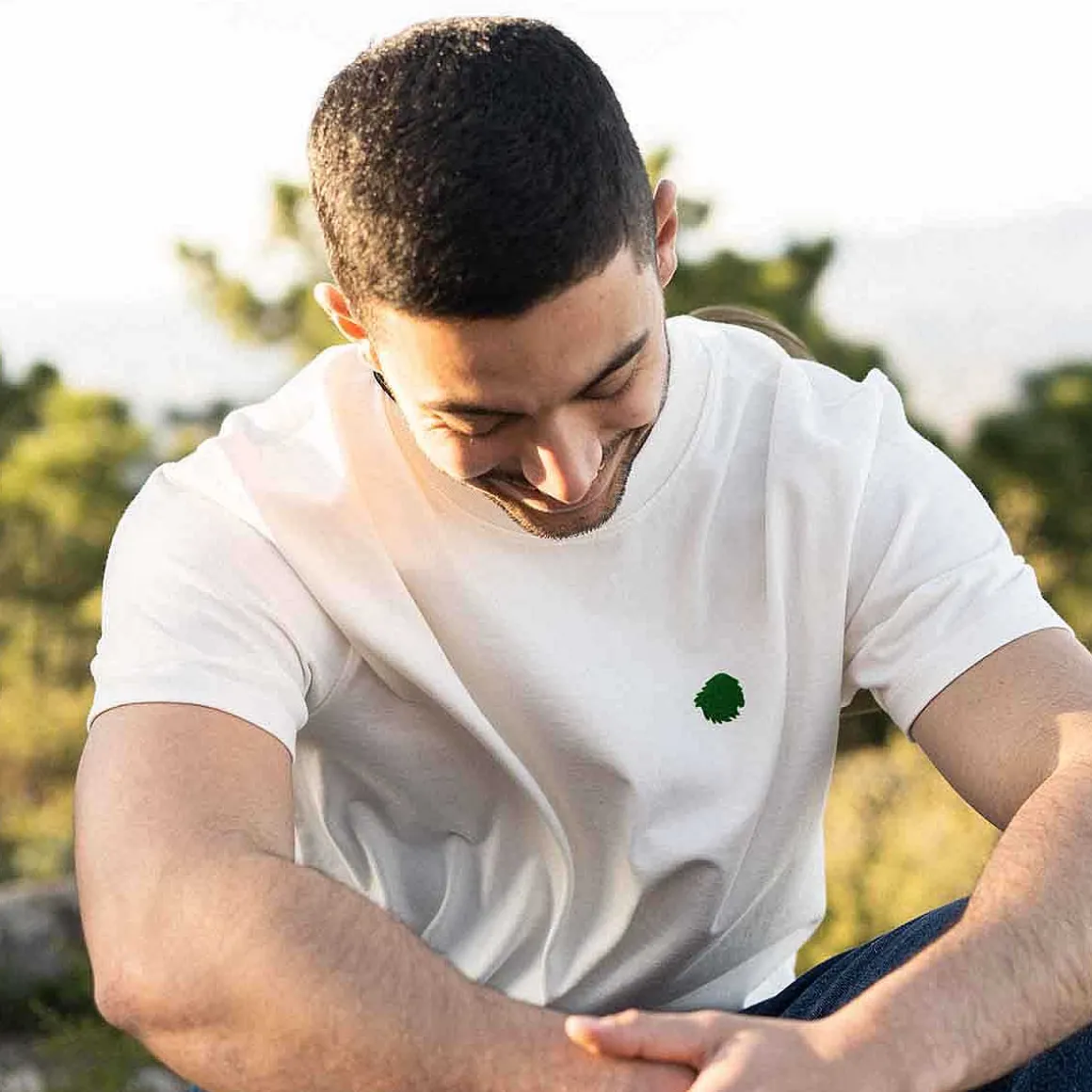 T-Shirt Oversize In Cotone Biologico | Origine Bianca Salata